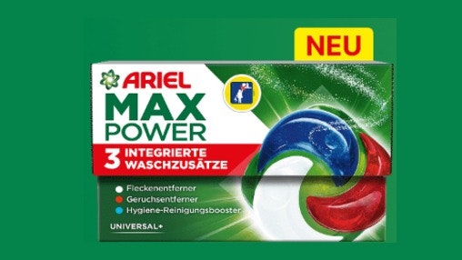 Ariel Max Power gratis testen bei DM - ab dem 05.02.!
