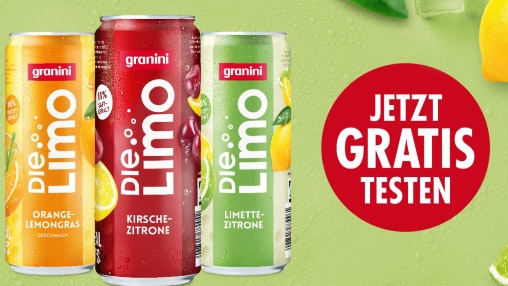 Die Limo, neu in der Dose: Jetzt gratis testen!