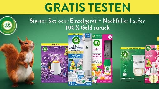 Air Wick - gratis testen