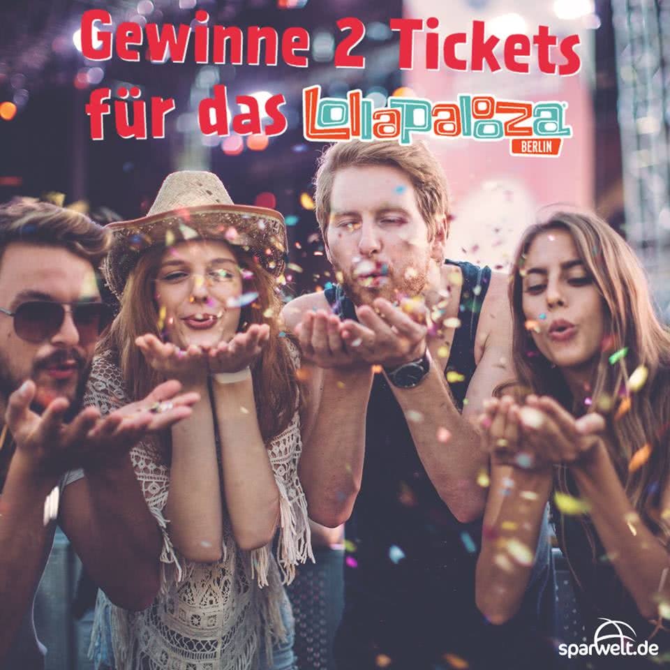 Lollapalooza-Gewinnspiel Lollapalooza-Facebook-Gewinnspiel