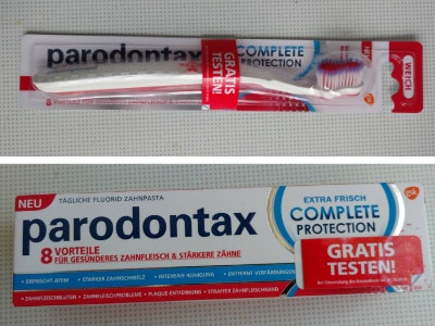 Parodontax Complete Protection Cashback Geld-zurück-Aktion Parodontax Complete Protection