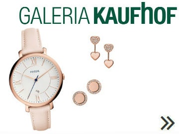 Im Set noch schöner: Uhr und Ohrstecker bei GALERIA Kaufhof Charmante Geschenkidee bei GALERIA Kaufhof