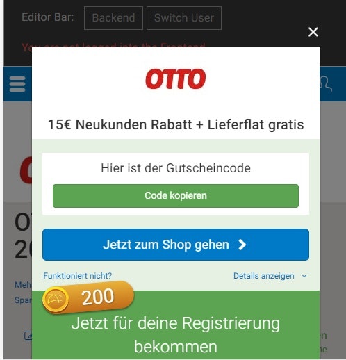 Code kopieren Kopiere dir den Code