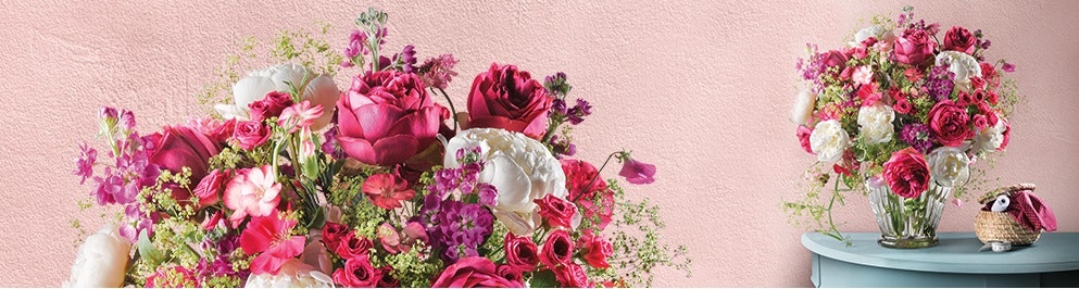 Verschiedene Blumensträuße Verschiedene Angebote an Blumensträußen