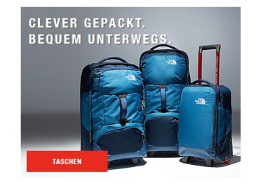 Bestens ausgestattet dank Wanderrucksack Auch Taschen und Rucksäcke für den Outdoor-Trip werden mit einem The-North-Face-Gutschein günstiger