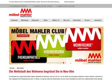 Möbel Mahler Online Shop