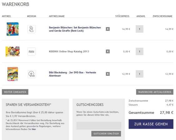 Kiddinx Einen Gutscheincode bei Kiddinx Einlösen ist ganz einfach.