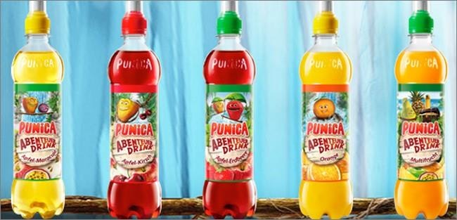 Bei Punica fruchtige Säfte kaufen Fruchtig und spritzig geht es bei Punica zu.
