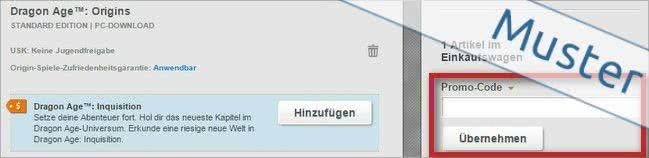 Aktionscodes bei Origin nutzen So löst ihr einen Origin-Gutschein ein