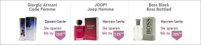 Marken und Produkte bei Parfumdeal Marken und Produkte bei Parfumdeal
