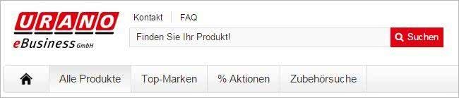 Einkaufen im Urano-Onlineshop Einkaufen im Urano-Onlineshop