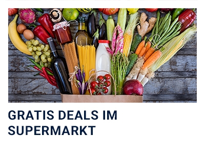 Gratis Deals im Supermarkt banner
