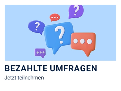 Bezahlte Umfragen S banner