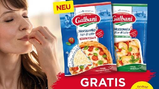 Galbani Mozzarella - gratis testen