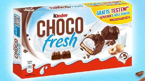 kinder Chocofresh - gratis testen