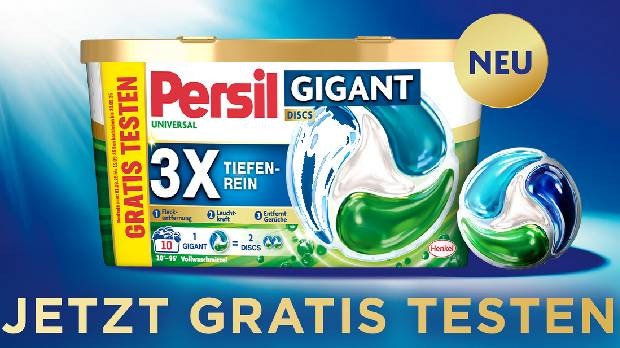 Persil Gigant Discs - gratis testen