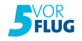 5 vor Flug logo