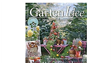 1 Ausgabe "GartenIdee" für 5,35€ + 5€-Amazon.de-Gutschein
