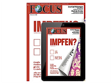 3 Monate "FOCUS" Print + Digital für 72,80€ + 55€ Prämie