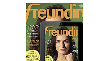 3 Monate "freundin" Print + Digital für 24€ + 20€ Prämie
