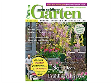 6 Ausgaben "Mein schöner Garten" für 29,40€ + 20€ Geldprämie