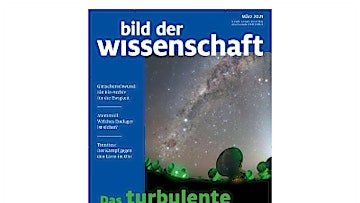 1 Jahr "bild der Wissenschaft" für 127,40€ + 115€-Amazon.de-Gutschein