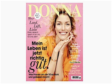 Miniabo "Donna" für 8,60€ + 5€-Amazon.de-Gutschein