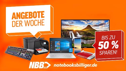 Neue Angebote der Woche bei notebooksbilliger.de
