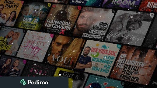 Podcasts & Hörbücher 90 Tage kostenlos testen mit Podimo