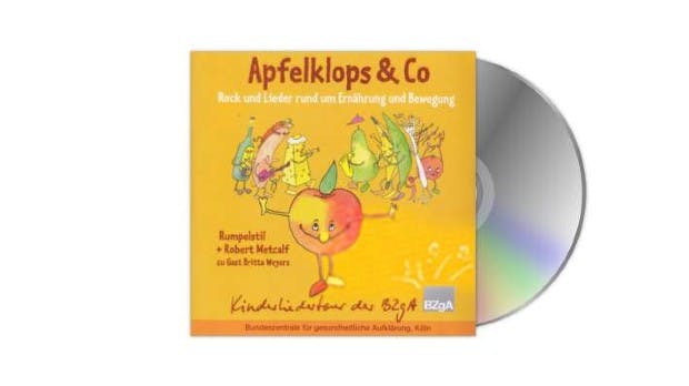 Gratis Kinderlieder-CD “Apfelklops & Co” mit Liederheft