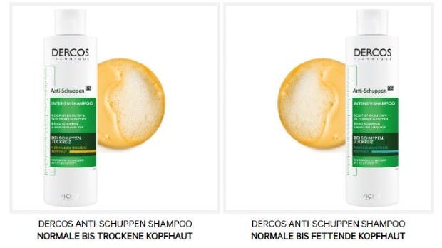 Anti-Schuppen-Shampoo gratis sichern bei Vichy