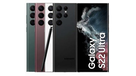 Samsung Galaxy S22 Ultra 128GB für 875€