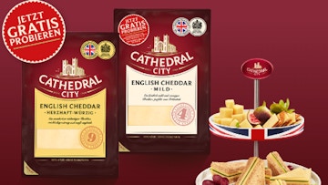 # NEU # Cathedral City - English Cheddar gratis probieren