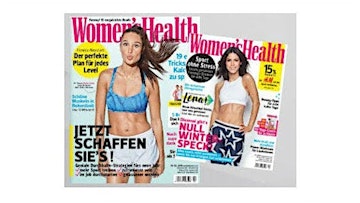 2 Ausgaben "Women's Health" gratis + Prämie