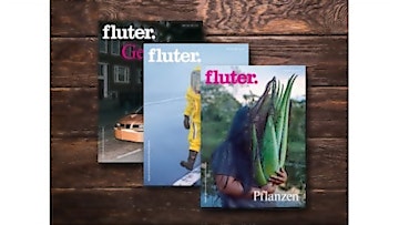 Kostenloses "fluter."-Magazin sichern