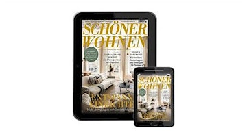 12 Monate "SCHÖNER WOHNEN Digital E-Paper" für 44,08€ + 45€ Prämie