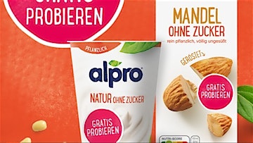 Alpro - Ohne Zucker Produkte gratis testen