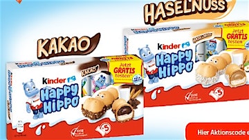 Kinder - Happy Hippo gratis testen