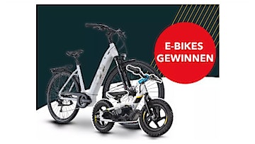 E-Bikes im Wert von über 4.800€ als Sofortgewinn