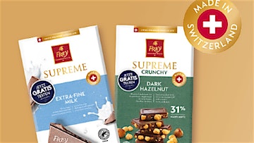 Frey - Premium Schokolade gratis testen