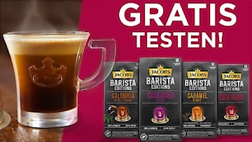 Jacobs - Barista Editions Kaffeekapseln gratis testen