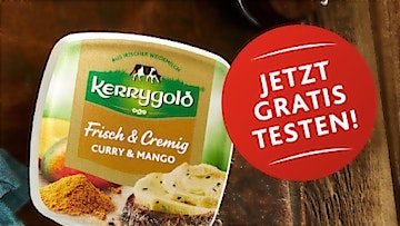 # NEU # Kerrygold Frischkäse gratis testen