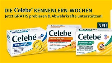Cetebe - 5€ zurück erhalten