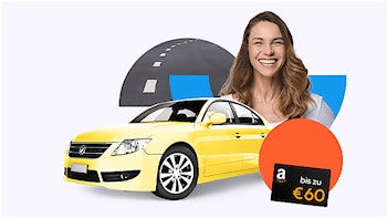 Bis zu 60€-Amazon-Gutschein zum Kfz-Versicherung-Wechsel + 15% Rabatt bei DA Direkt