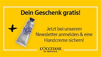 L’Occitane Mini-Sheabutter Handcreme gratis zur 1. Bestellung