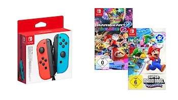 Nintendo Switch Joy-Con + Spiel für 99,99€
