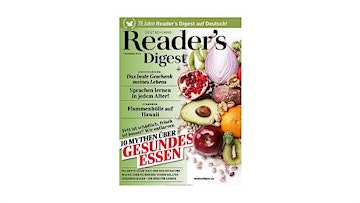 12 Monate "Reader's digest" für 67€ + 45€ Prämie