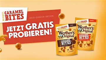 Werther’s Original Caramel Bites - Gratis testen