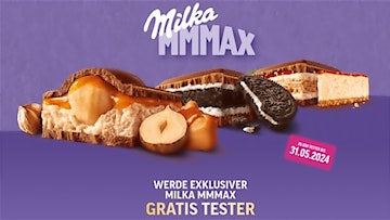 Milka MMMAX - Gratis testen