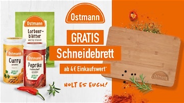 Ostmann - Gratis Schneidebrett